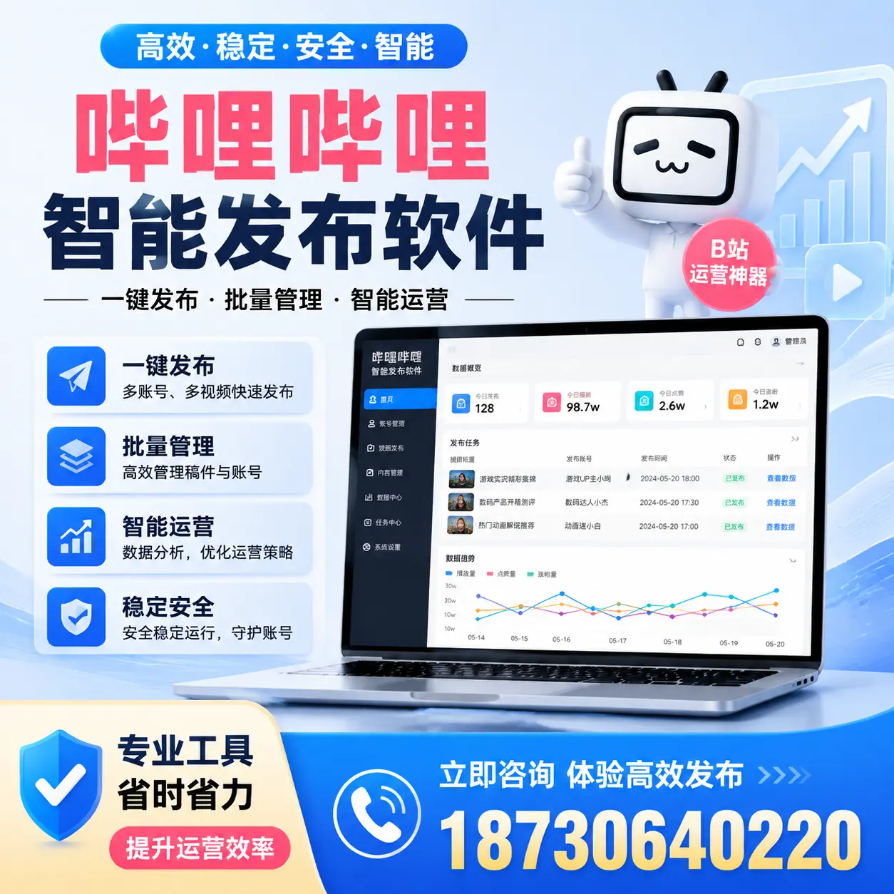 解密哔哩哔哩智能发布软件：功能与优势分析在 德阳